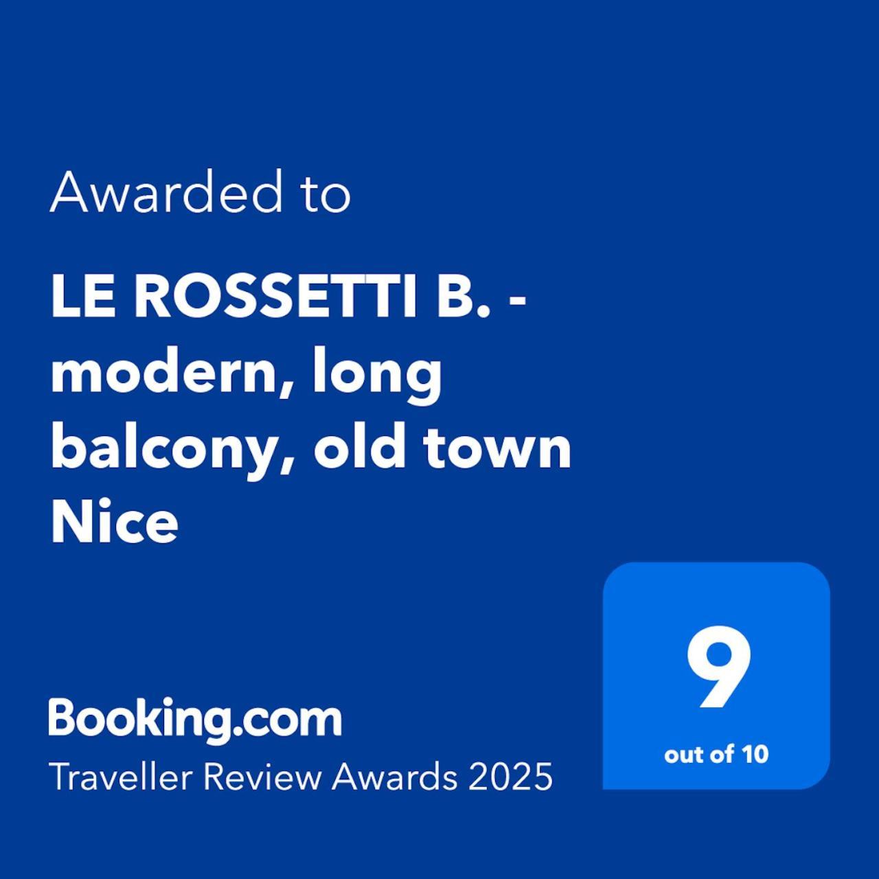 Le Rossetti B. - Modern, Long Balcony, Old Town Nice Luaran gambar