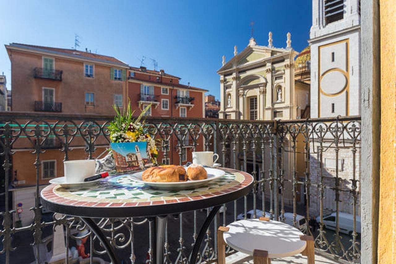 Le Rossetti B. - Modern, Long Balcony, Old Town Nice Luaran gambar